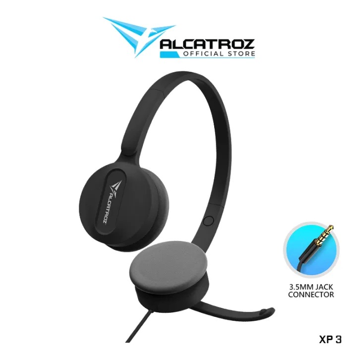 Alcatroz NEOX HP500 2.1 RGB Gaming Headset White Gray