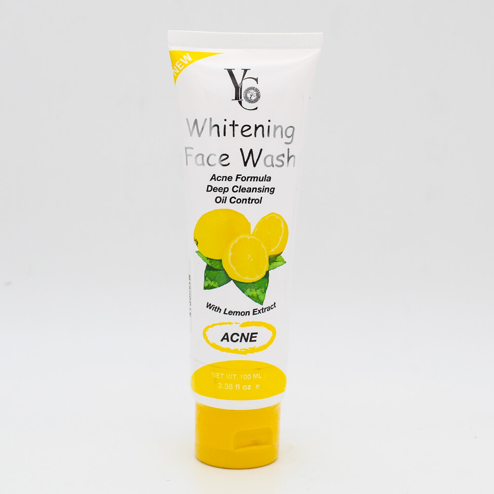 whitening lemon face wash
