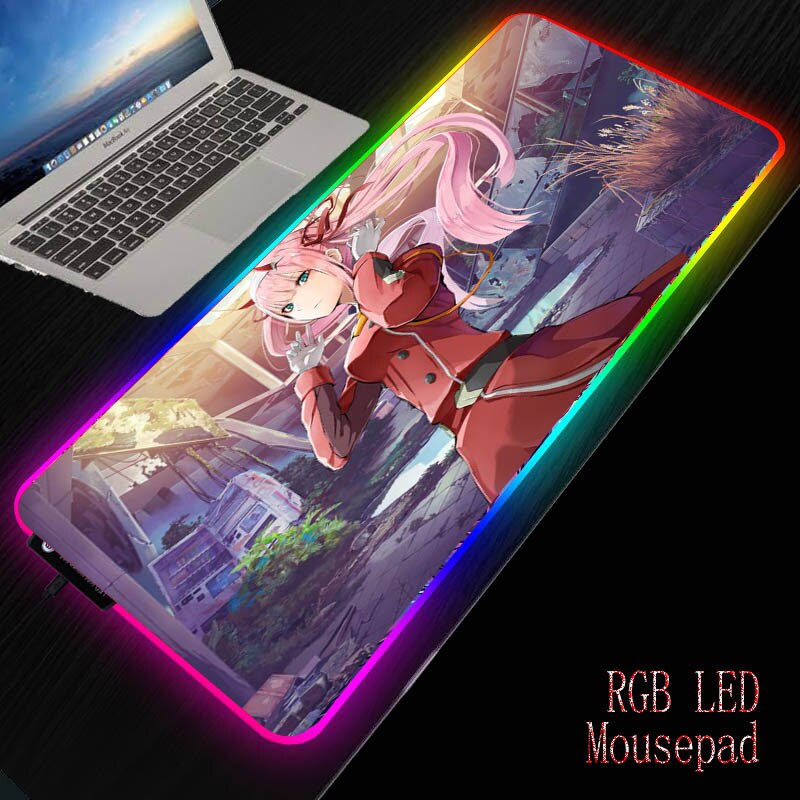 anime mouse pad zero two