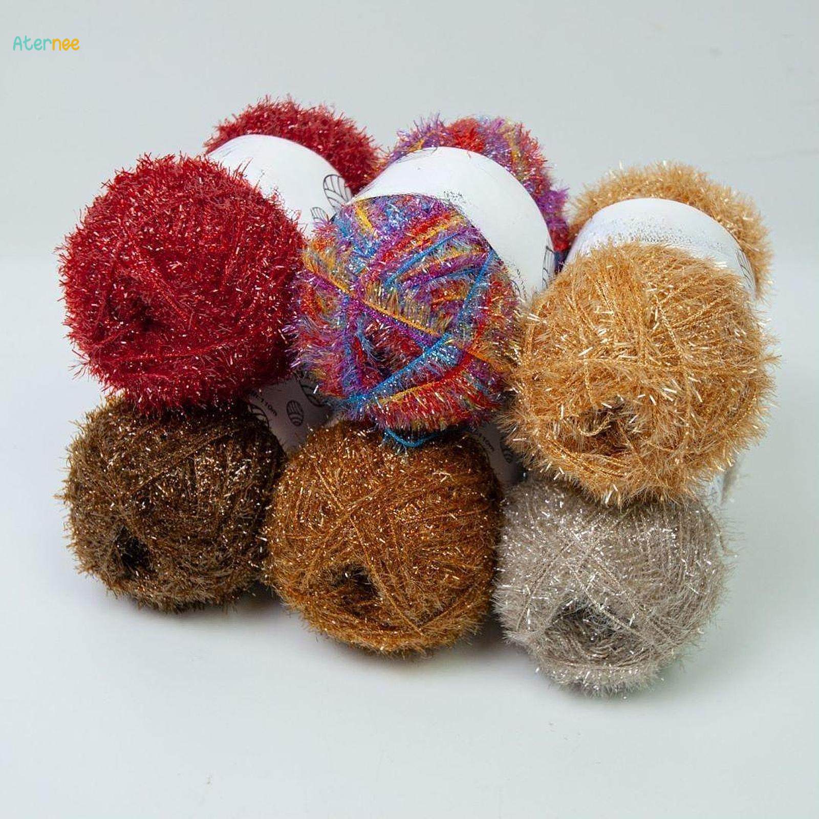 Yarn Multifunction Dish Towel Thread Hand Knit Yarn Dishcloth Thread for Tableware Scrubbing. 