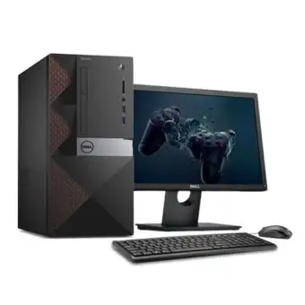 Dell Vostro 3670 Pc With 18 5 Led I3 8th Generation Black Buy