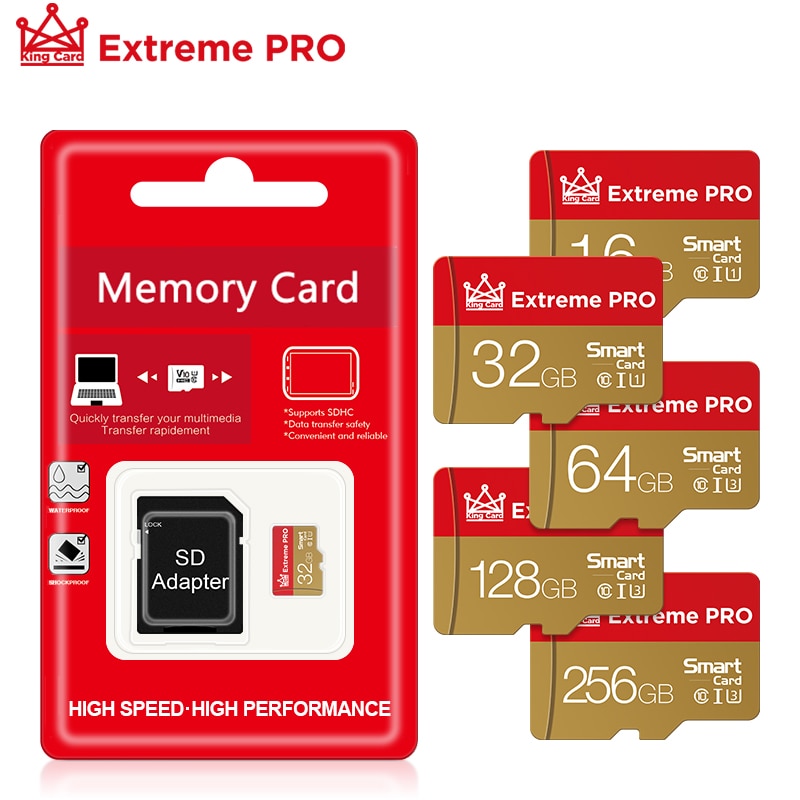【16GB 】 Micro sd flash drive 64GB 32GB 16GB 8GB 4GB class SD Card /TF flash memory card for Phone. 