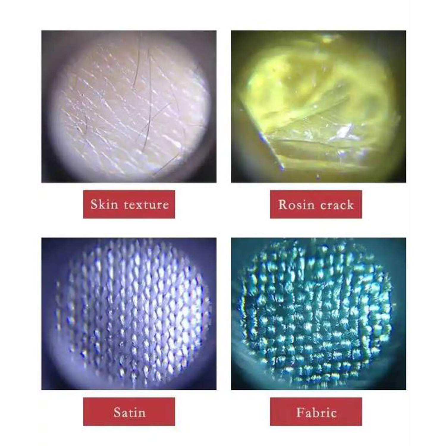 Universal Mobile Magnifying Glass Macro Lens Zoom Camera Clip 60X Digital Microscope Camera for Cell Phone with LED Light Phone. 