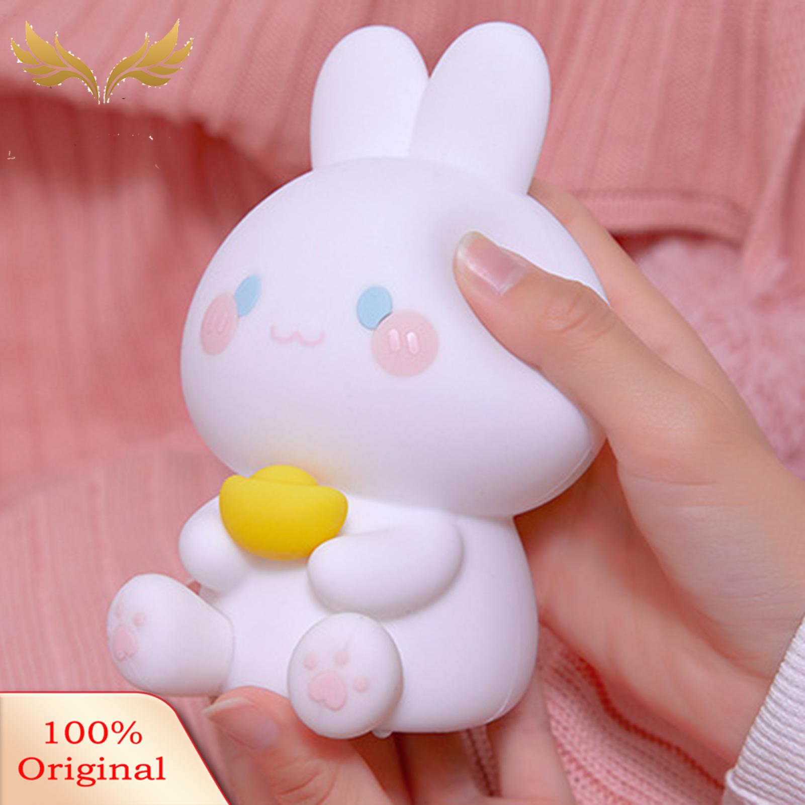 SuperRide Rabbit Desk Lamp Soft Lighting USB Charging Bunny LED Night Light Decor. 