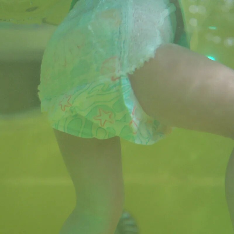 【VA VA VOOM】Baby Waterproof Diapers Newborn Baby Disposable Swimming Pants Infant Leakproof Swim Diapers Wholesale For. 