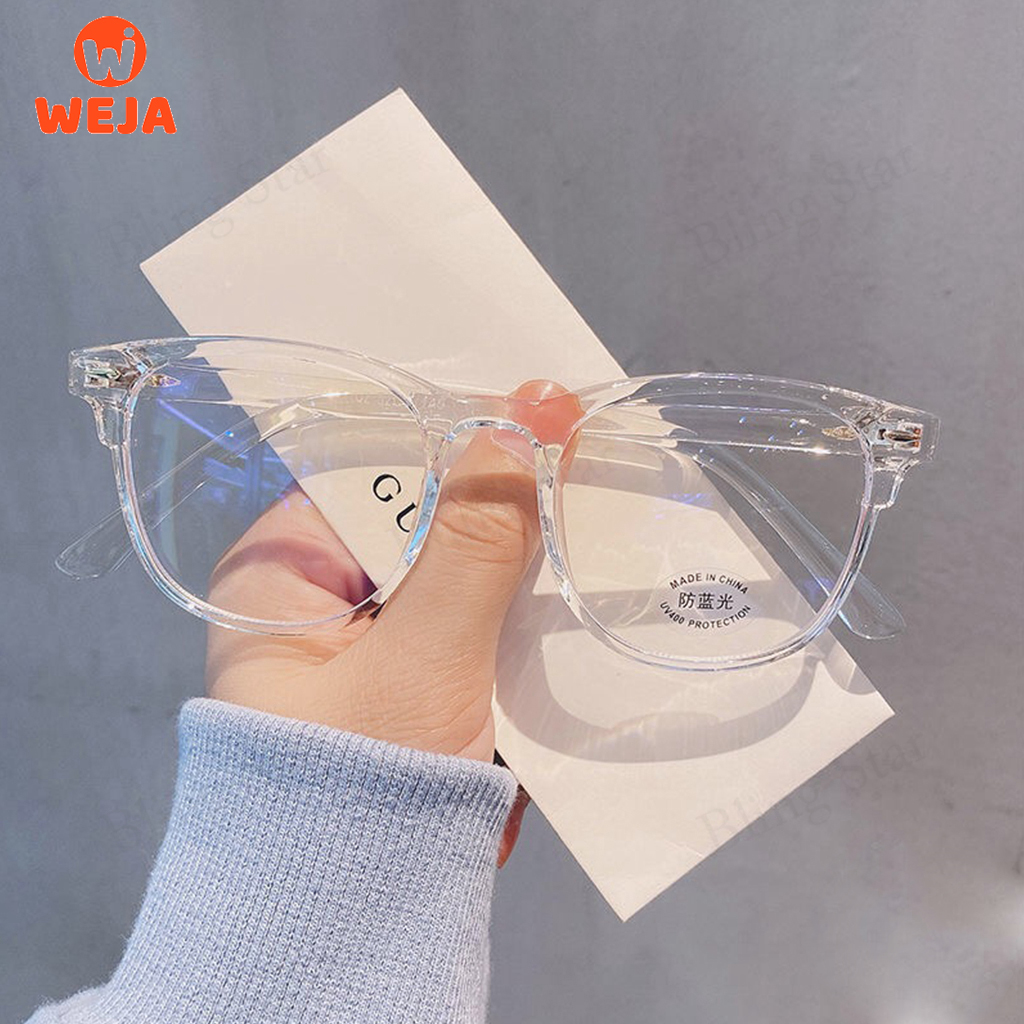 【WEJA】Korean High-quality Eye Protection Woman Glasses Anti-radiation Eyeglasses Frame. 