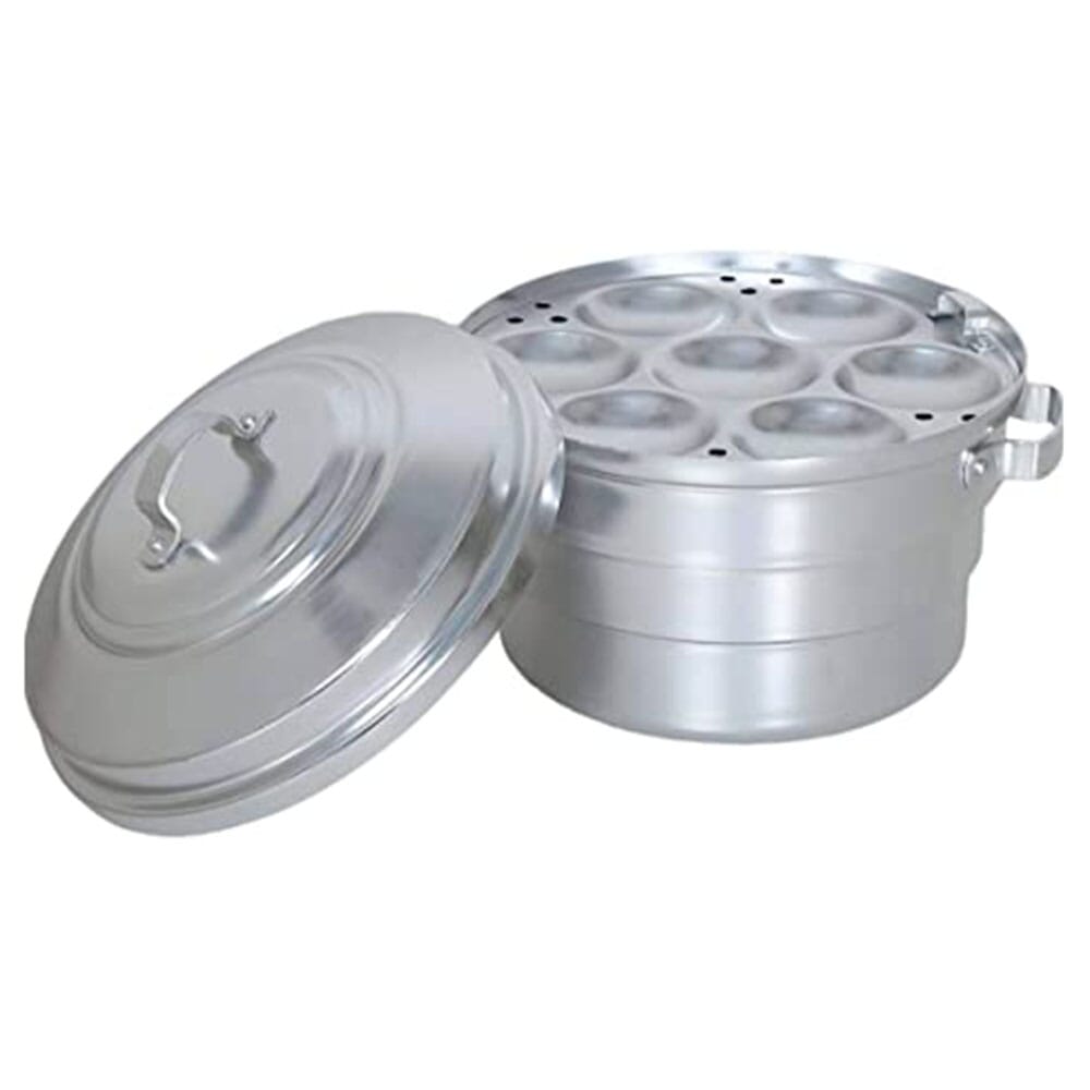 Latest Aluminium non stick Idli Maker/cooker And Steamer pot pan Best Maker For Home & Restaurant Standard Idli Maker. 