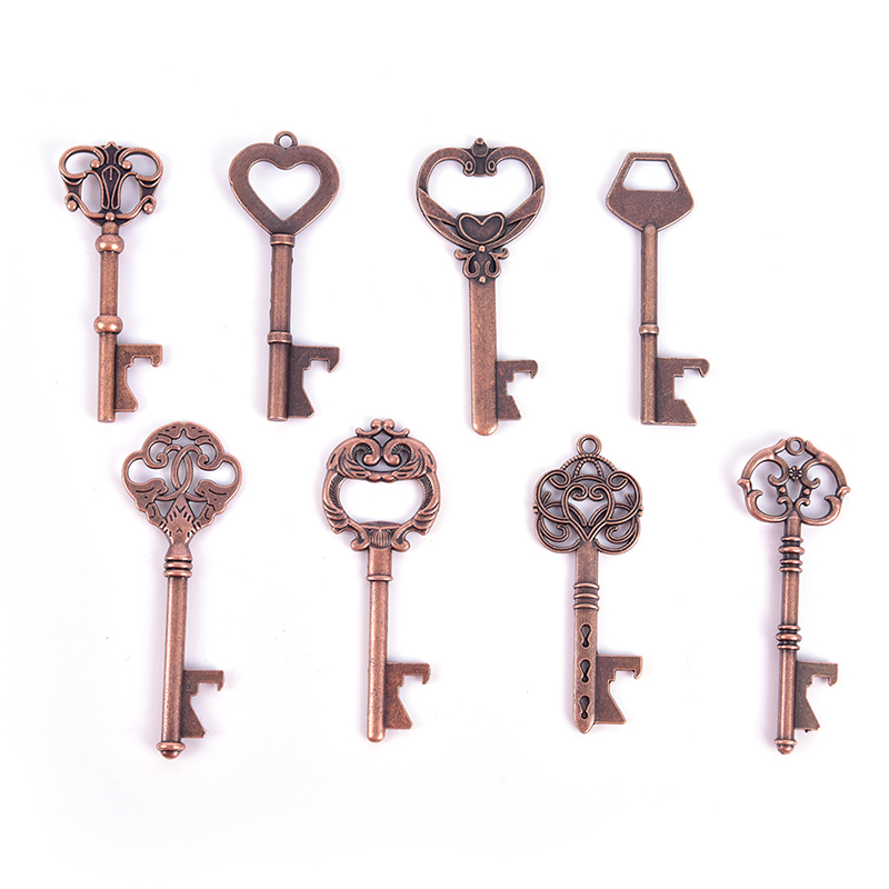 Key Shaped Bottle Opener Keychain Key Ring Beer Bottle Opener Beer Opener　ZHIXING. 