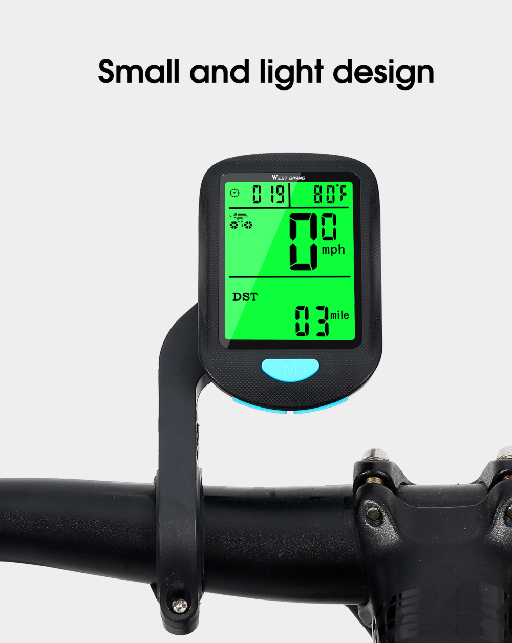 WEST BIKING Bicycle Computer Professional Wired Odometer