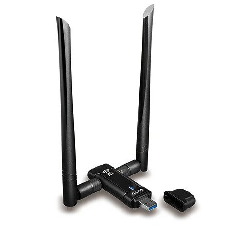 ALFA AWUS036ACM Mediatek MT7612U 802.11ac Dual Band 2.4/5 GHz WiFi USB Adapter. 