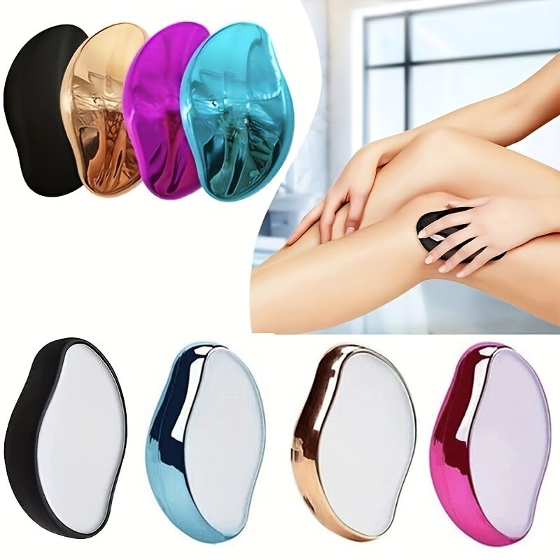 Crystal Hair Eraser Physical Hair Remover Rubber Safety Epilator Reusable Easy Clean Body Beauty Glass Hair Removal Tool