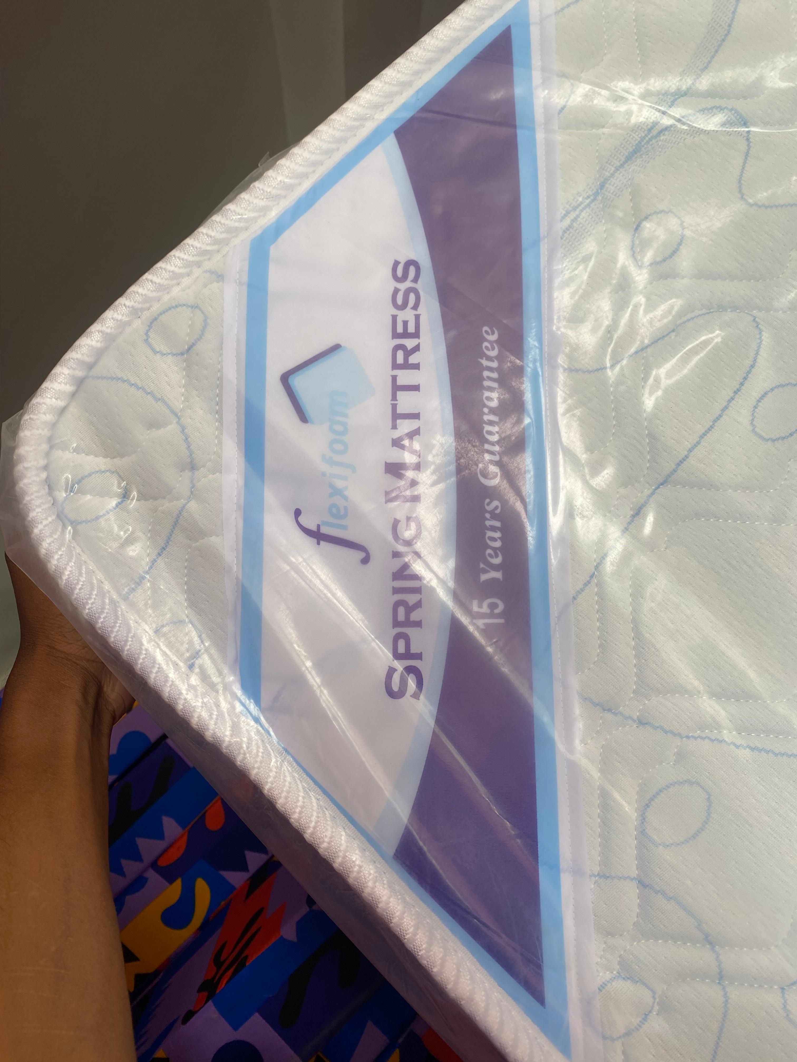 72 X 48 X 8 inch (6*4*) Arpico Flexifoam Spring  Mattress - 15 Year Warranty. 