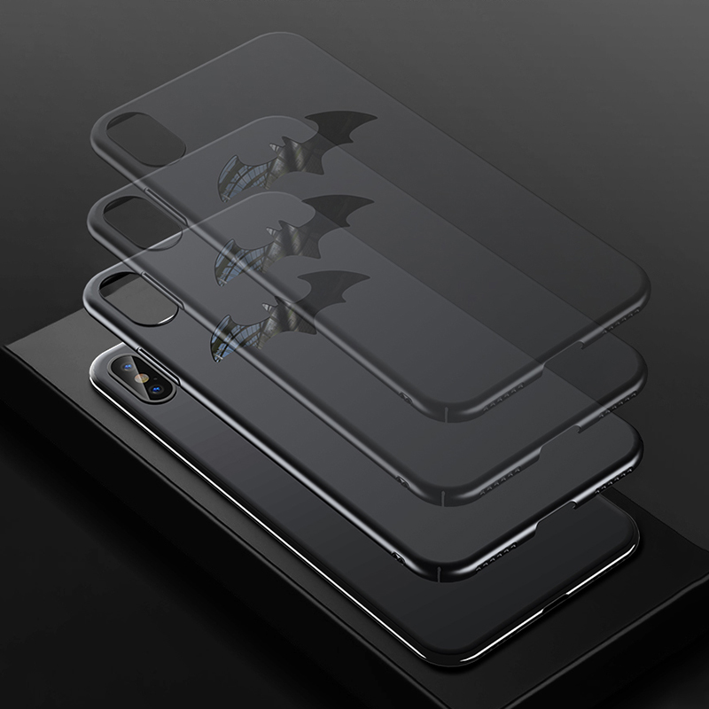 Back Cover For iPhone SE2 Batman Phone Case Full protector Metal Bat design Shockproof Cover For iPhone SE2 Cases. 