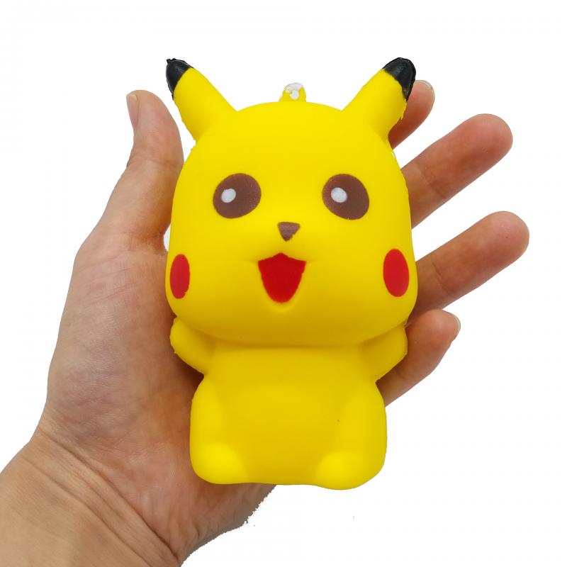 【1】 Pokmon Pikachu Squishy Kawaii Pop Toys It Anti Stress Squirtle Charmander Slow Rising Squish for Children. 