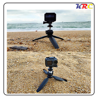 Portable Mini Tripod Stand with 360 Rotation BallHead Vlog Phone Tripod Selfie Stick for iPhone Huawei P30 Pro GoPro Hero 7/6/5. 