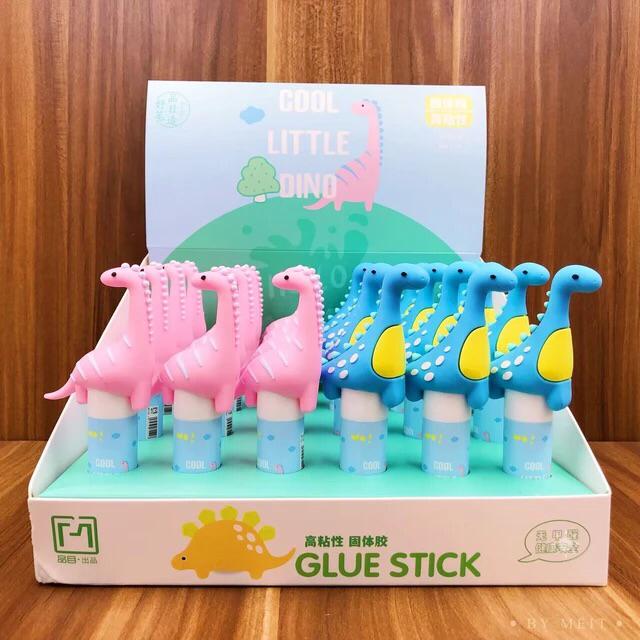 Space Explorer Gluestick ( Caeative Solid Adhesive Stationary Kawaii Cartoon Animal Silicone Head 8G Solid Adhesive). 