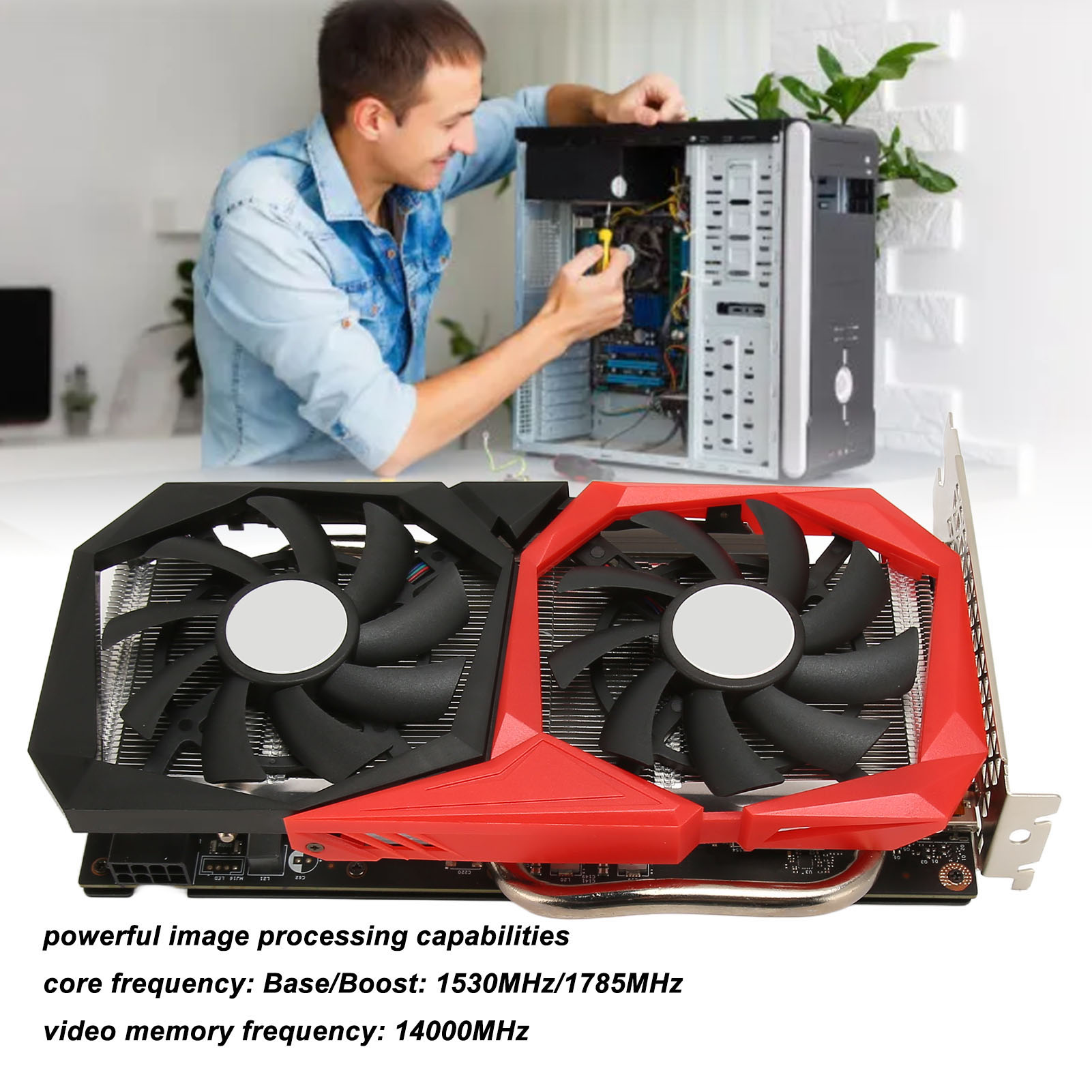 Graphics Card 7680X4320 Resolution Gaming Video Card for Computer. 