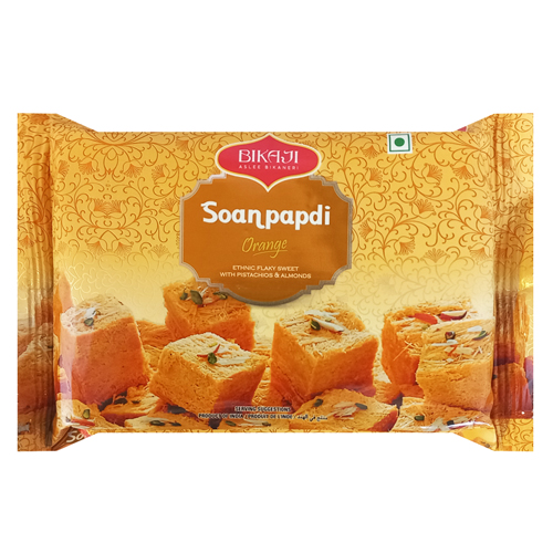 Bikaji Soan Papdi Orange  Flavour