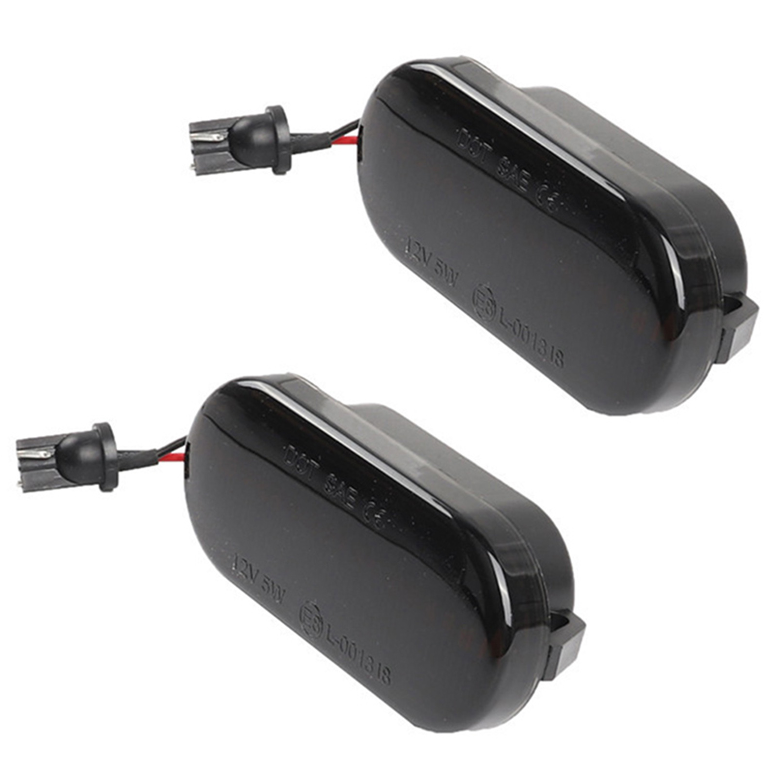 2pcs Dynamic LED Side Marker Turn Signal Light Blinker Light Replacement For VW Golf/ Passat/ Polo/ Sharan