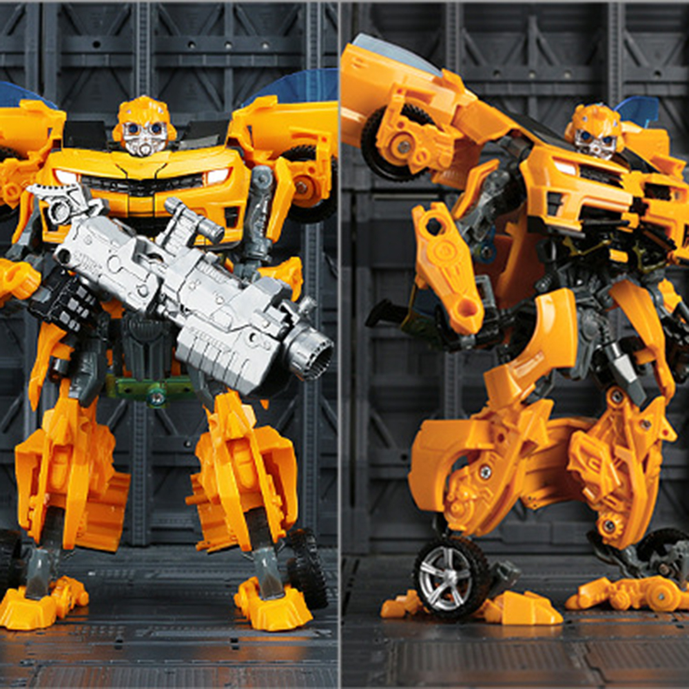 【DIV MALL】Transformers 5 Model Robot Sky Warrior/Wasp Warrior Car Robot Toy Optimus Prime/Bumblebee. 