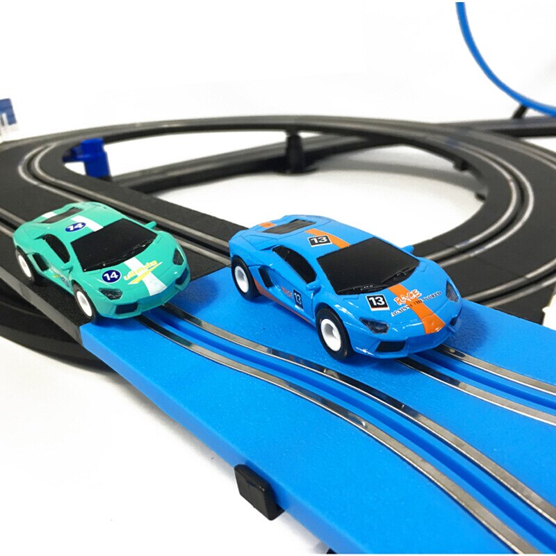 RC Car Toys Track Racing Toy Electric Railway Track Toy Set Racing Track Double Slot Car Spare parts Christmas Gifts For Child. 