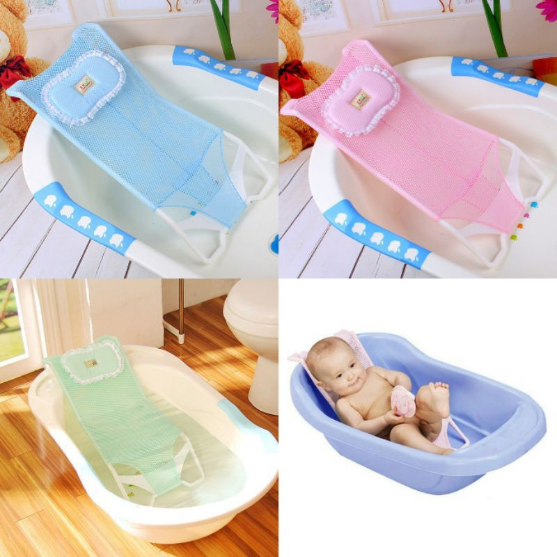 Baby Bath Net (with Out Pillow) Only Pink