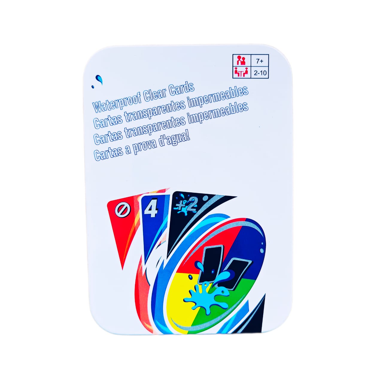 Uno Cards Pack - 108 Cards (Standard / Plastic / Metal Box / H2O) by ZinZen. 