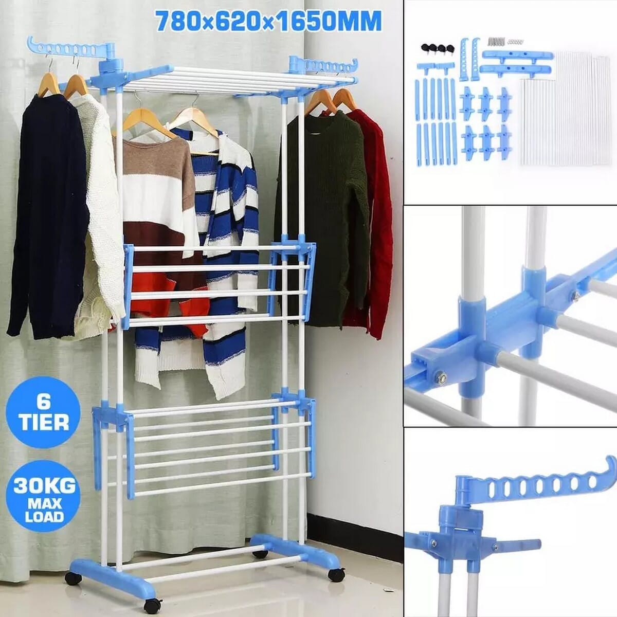 3 Layer Cloth Rack Daraz.lk