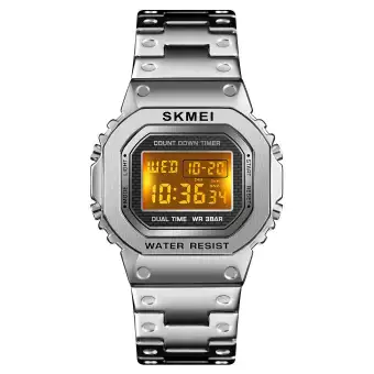 water resistant digital watch