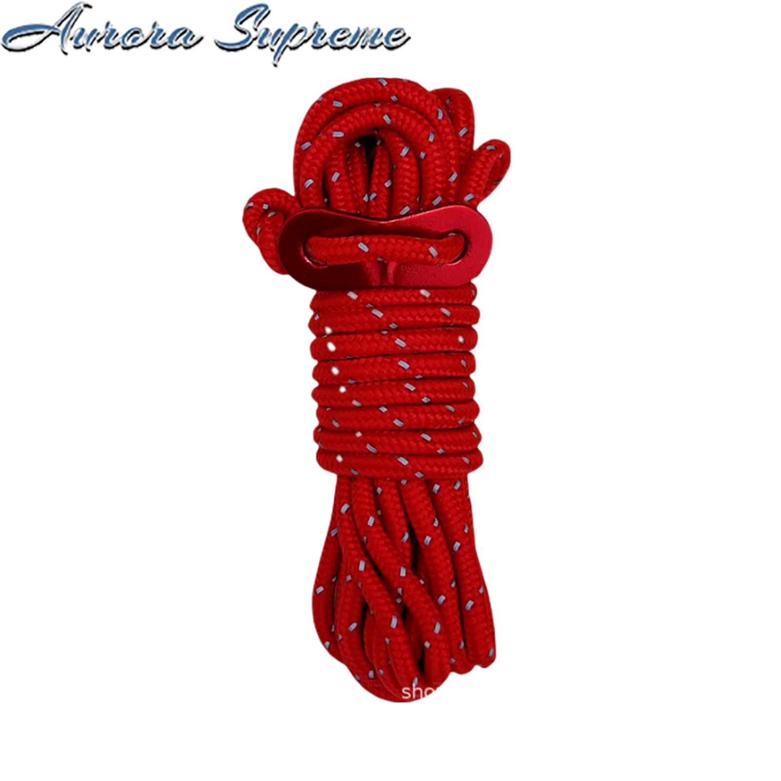 4mm thick canopy windproof rope reflective rope tent rope outdoor ...