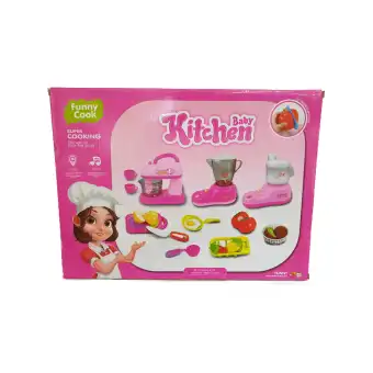 baby kitchen cooking