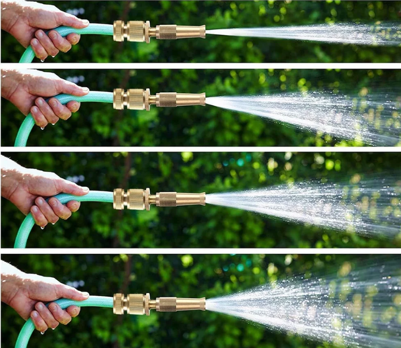 Portable High Pressure Water Gun Car Wash Water Gun Brass Nozzle Car Washing Foam Sprayer Gun Water Tap Spray Gun Water Jet Sprinklers Spray Nozzle Adjustable High Pressure Sprinkler Connector Hose Sprinkler Garden Watering  Automatic Rotating. 