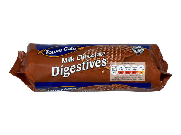 Tower Gate Milk Chocolate Digestives 300g (UK)