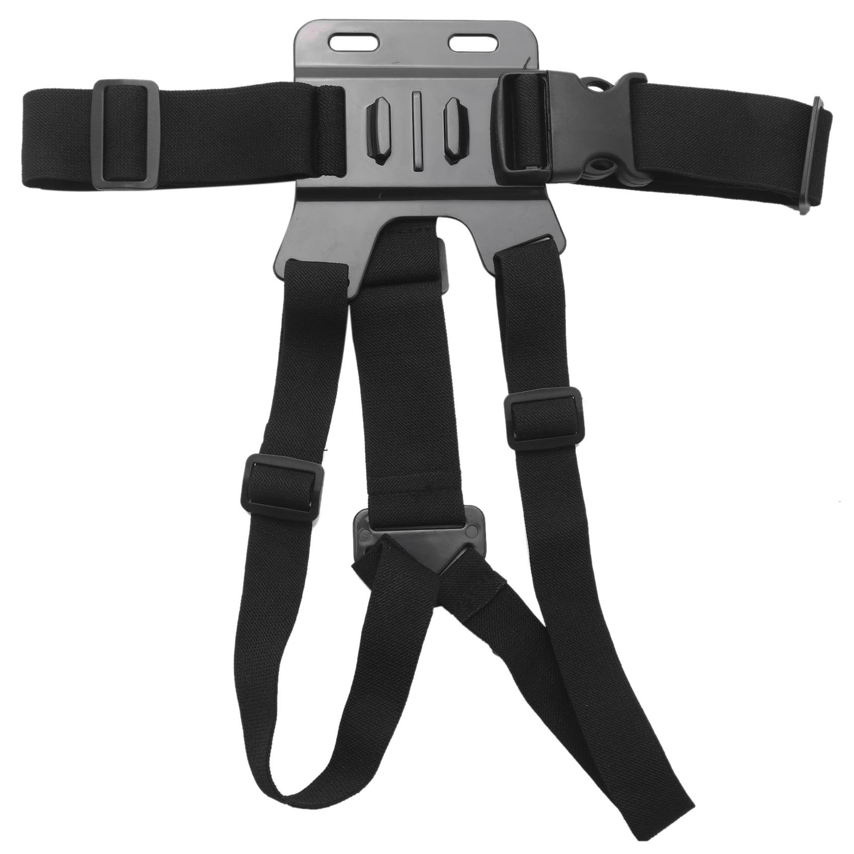 3 in 1 Universal Waterproof Action Camera Accessories Bundle Kit - Head Strap Mount/Chest Harness/Selfie Stick Compatible for Gopro Hero 6 5 Action Camera