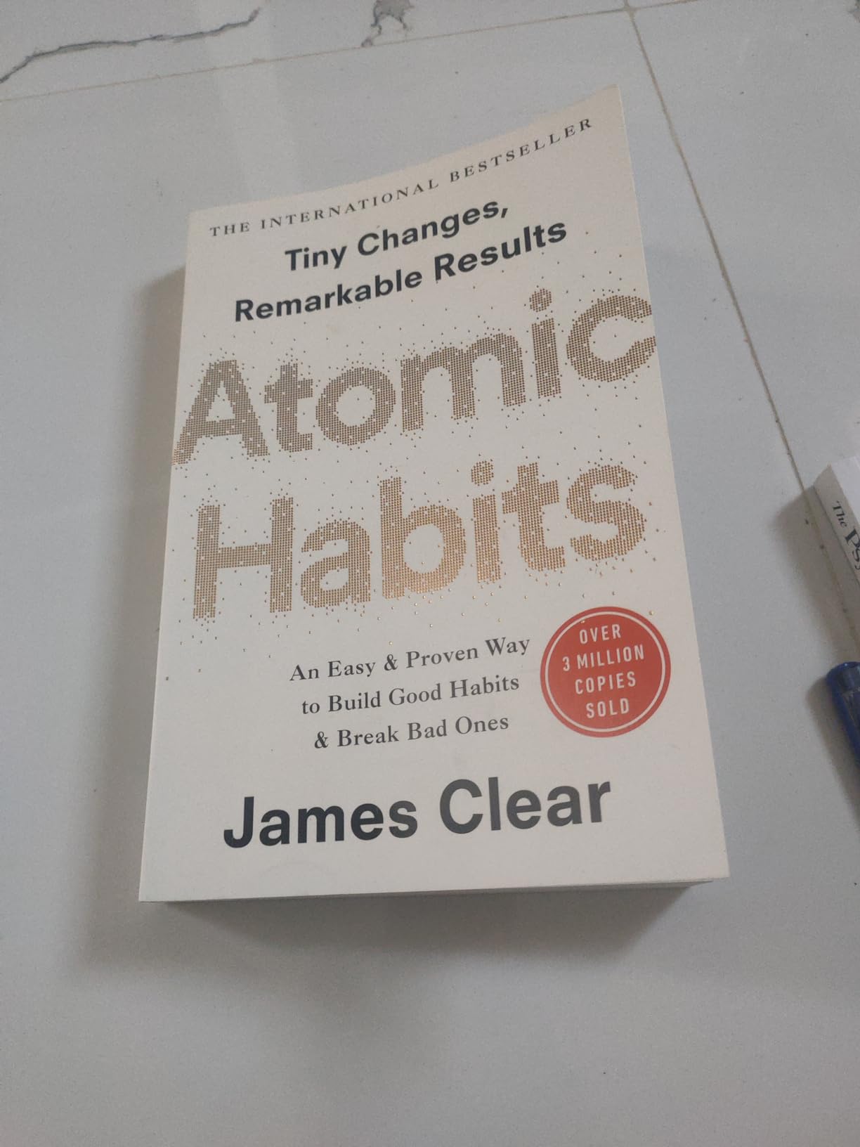 Atomic Habits: An Easy & Proven Way to Build Good Habits & Break Bad Ones by James Clear (a Non-Fiction, Psychology, Self-help book). 