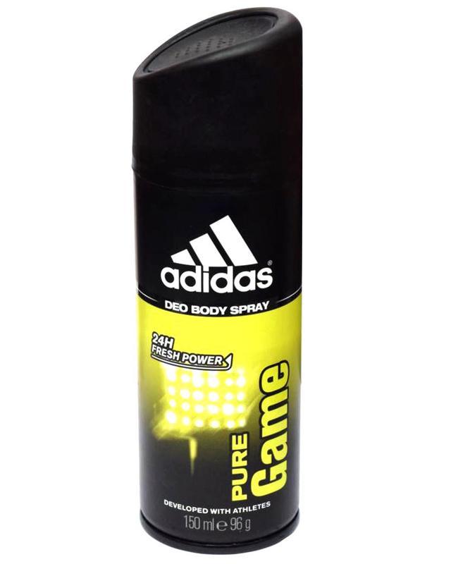 adidas body spray pure game