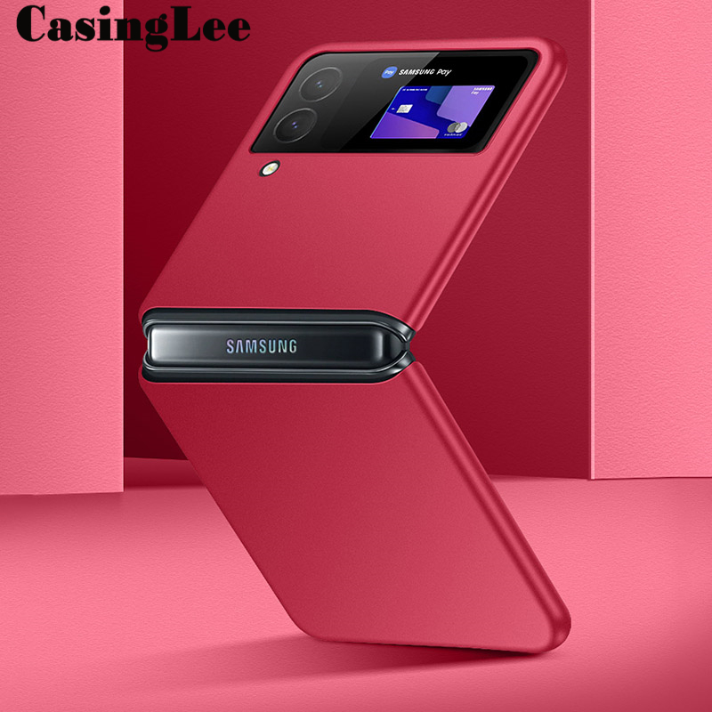 Casinglee For Samsung Galaxy Z Flip3 Case 3 Mm Ultra-thin Non-slip Mobile Phone Cases Shell for Samsung Z Flip 3 Back Cover. 