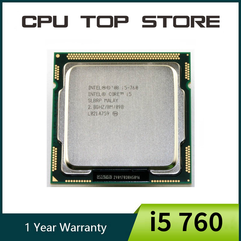 Intel Core i5 760 Processor 8M Cache SLBRP LGA 1156 CPU