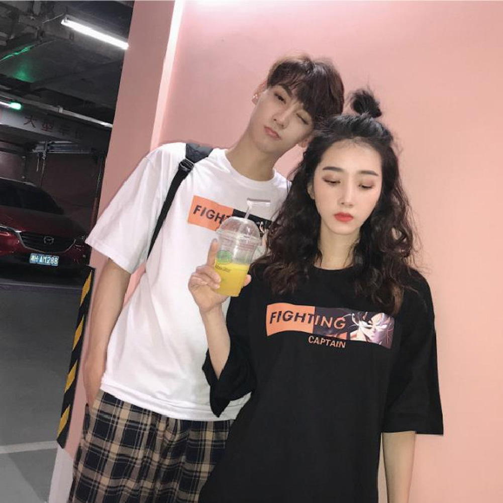 anime couple t shirt