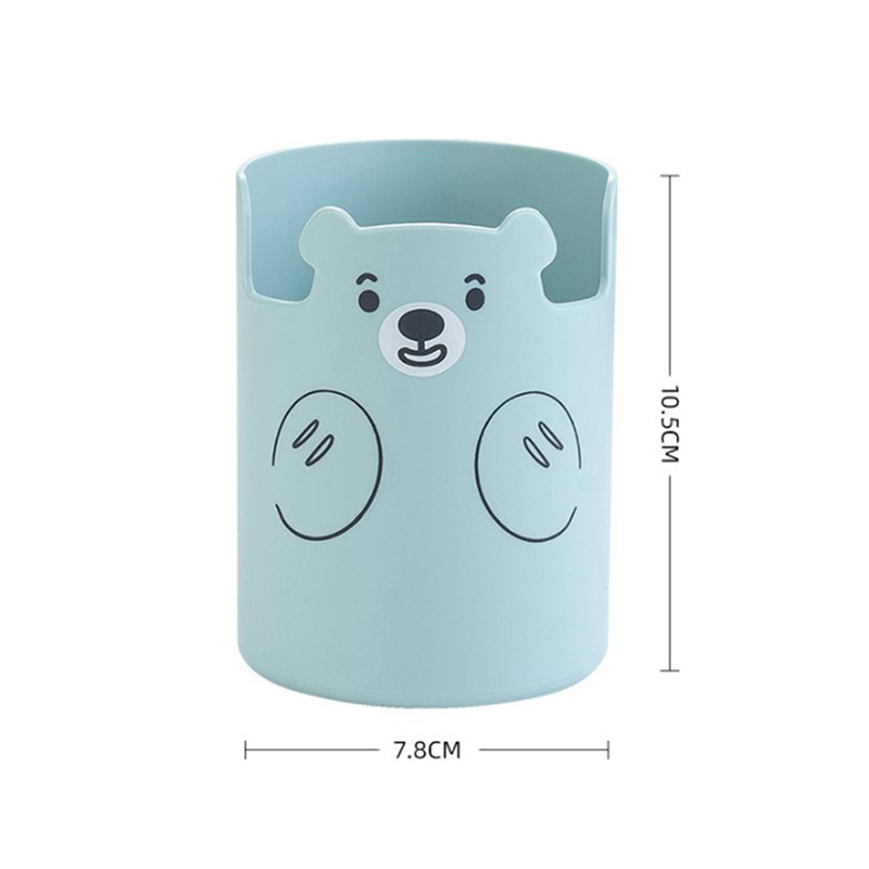 Cute Bear Pencil Pen Holder Stationery Organizer for Desktop School Office Home SEVICH. 