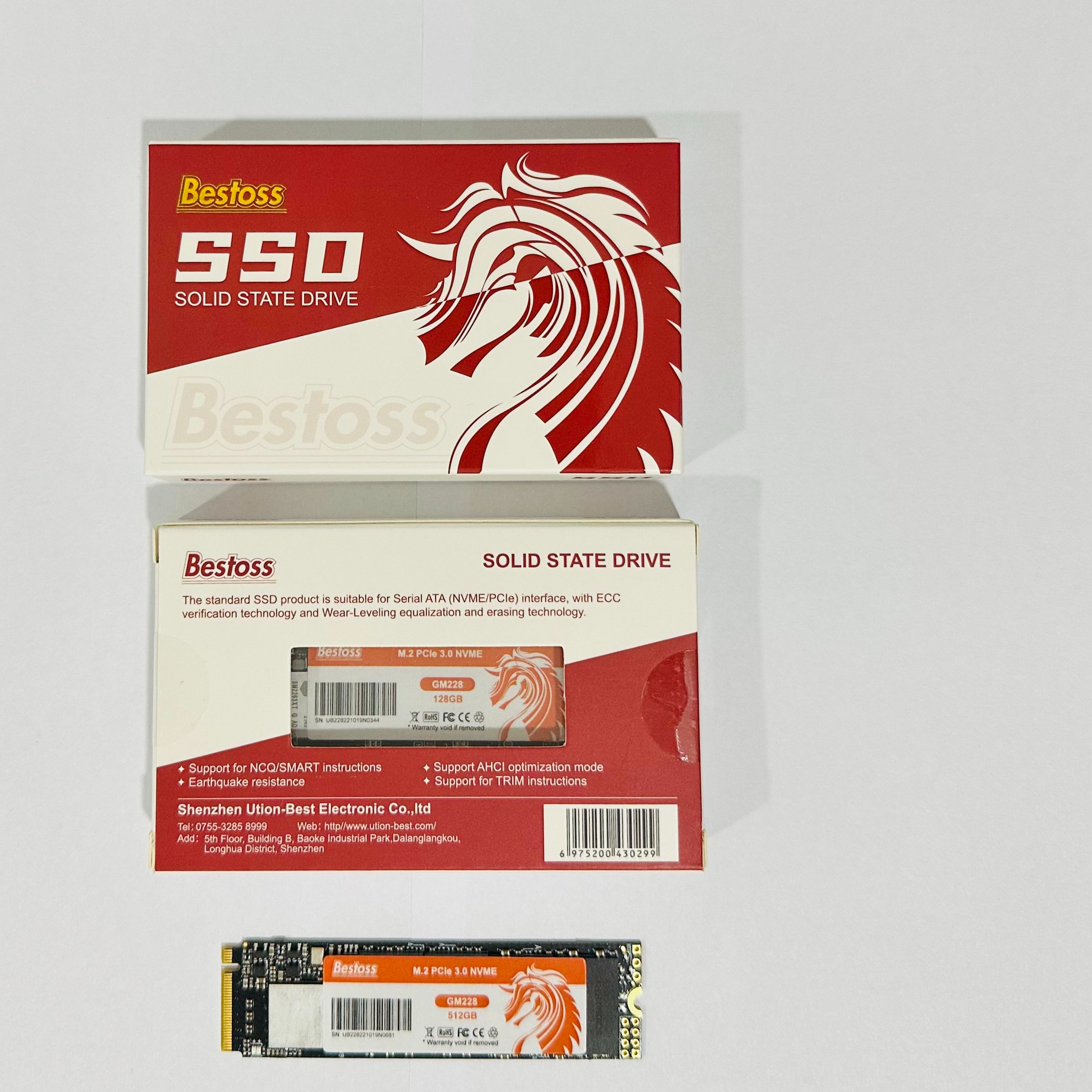 BESTOSS M.2 NVMe SSD Solid State Drive for Laptops