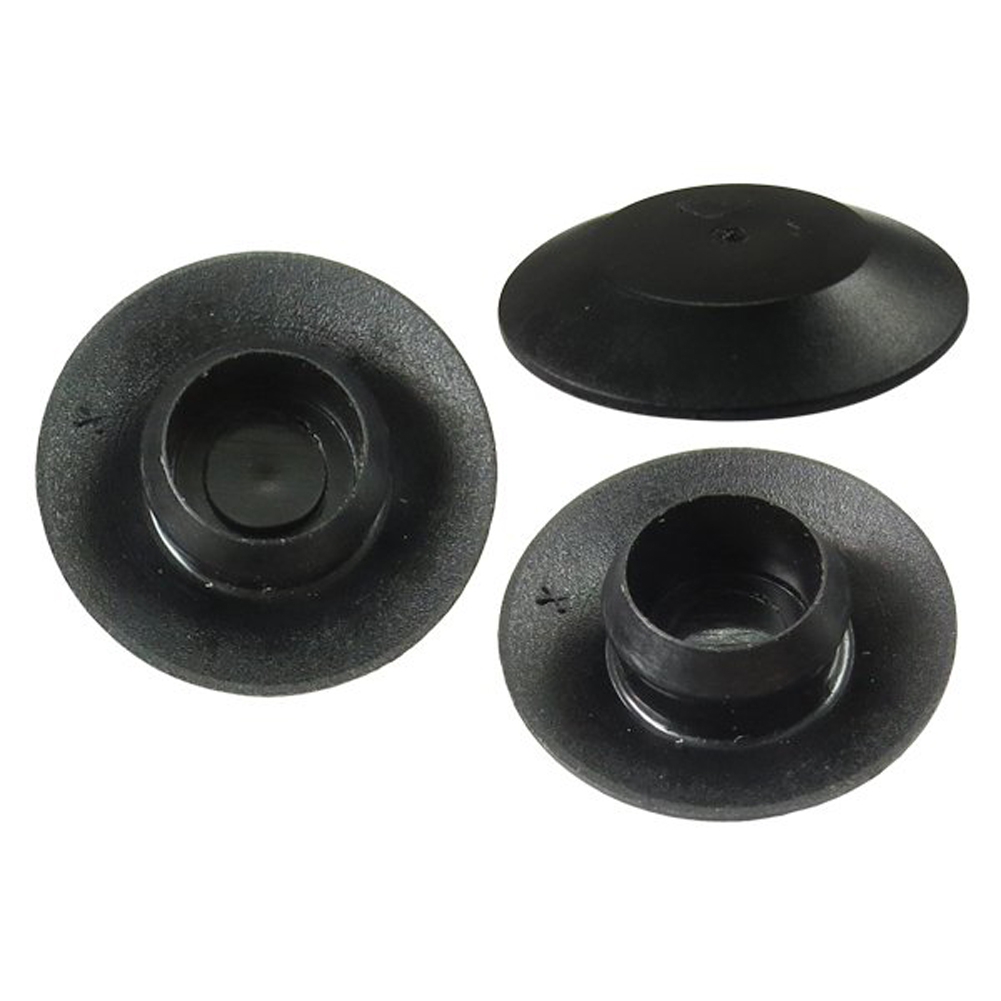 100PCS Car Door Rubber Plug Universal PVC Mount Black Rubber Body Sheet Metal Hole Plugs. 
