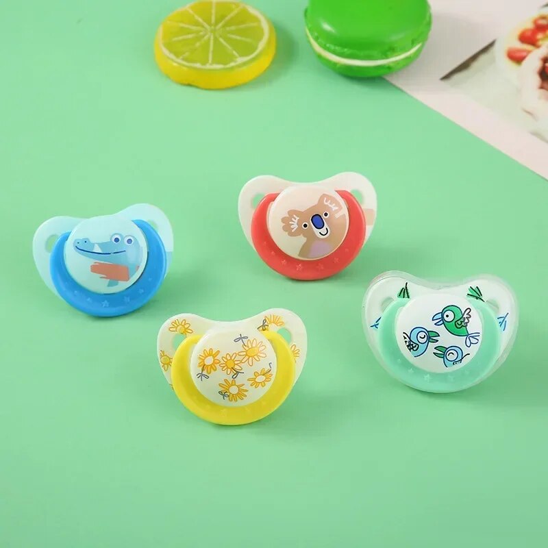 【HOT】 Silicone Baby Nipple BPA Free Infant Baby Animal Cartoon Pacifier Food Grade Dummies Newborn Soother For Baby Gift 2023 New