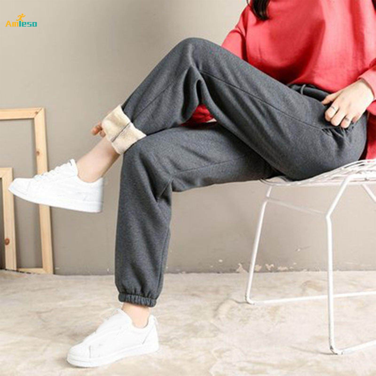 Thick jogging sale pants