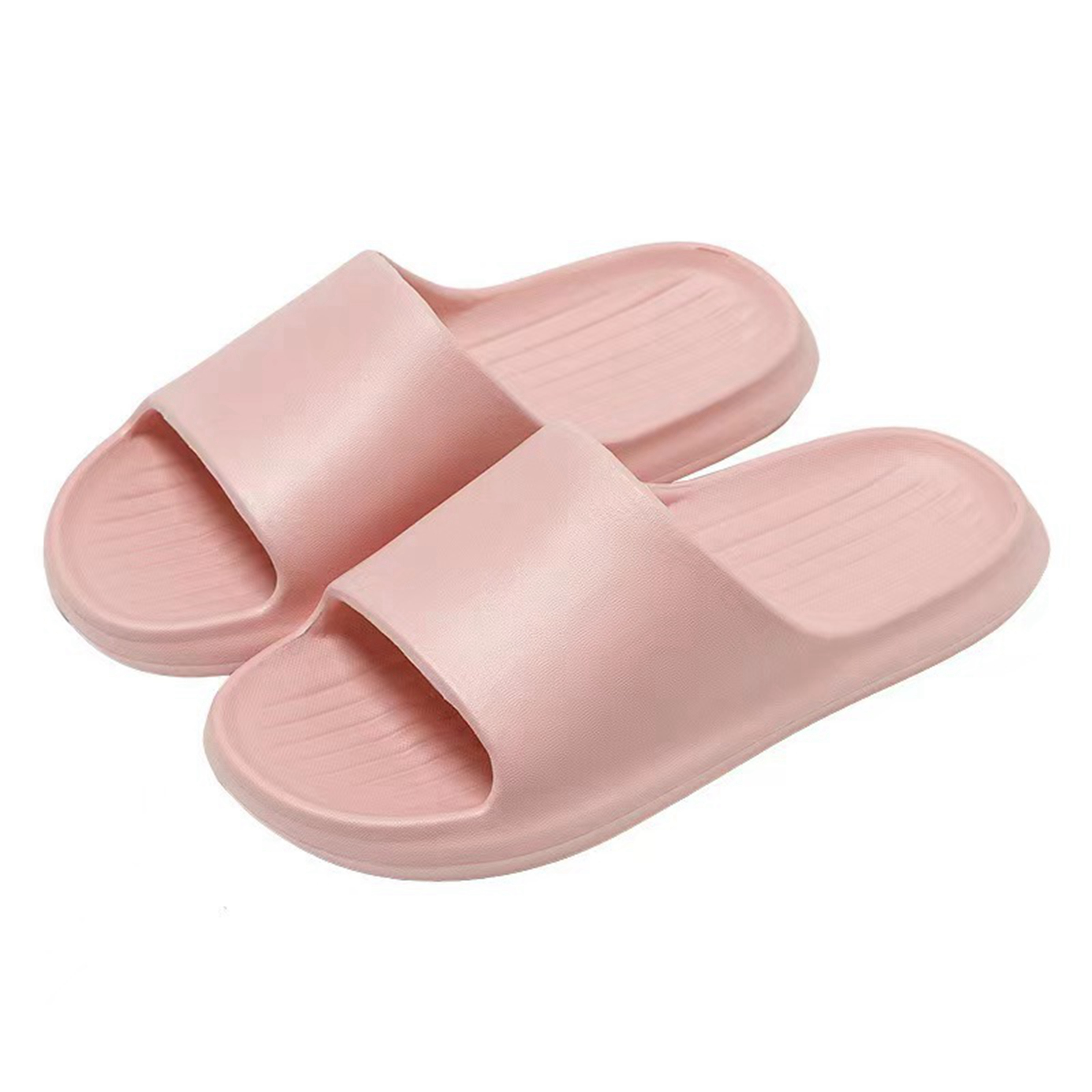 【WEJA】Ladies fashion portable home slippers thick-soled casual four seasons universal sandals. 