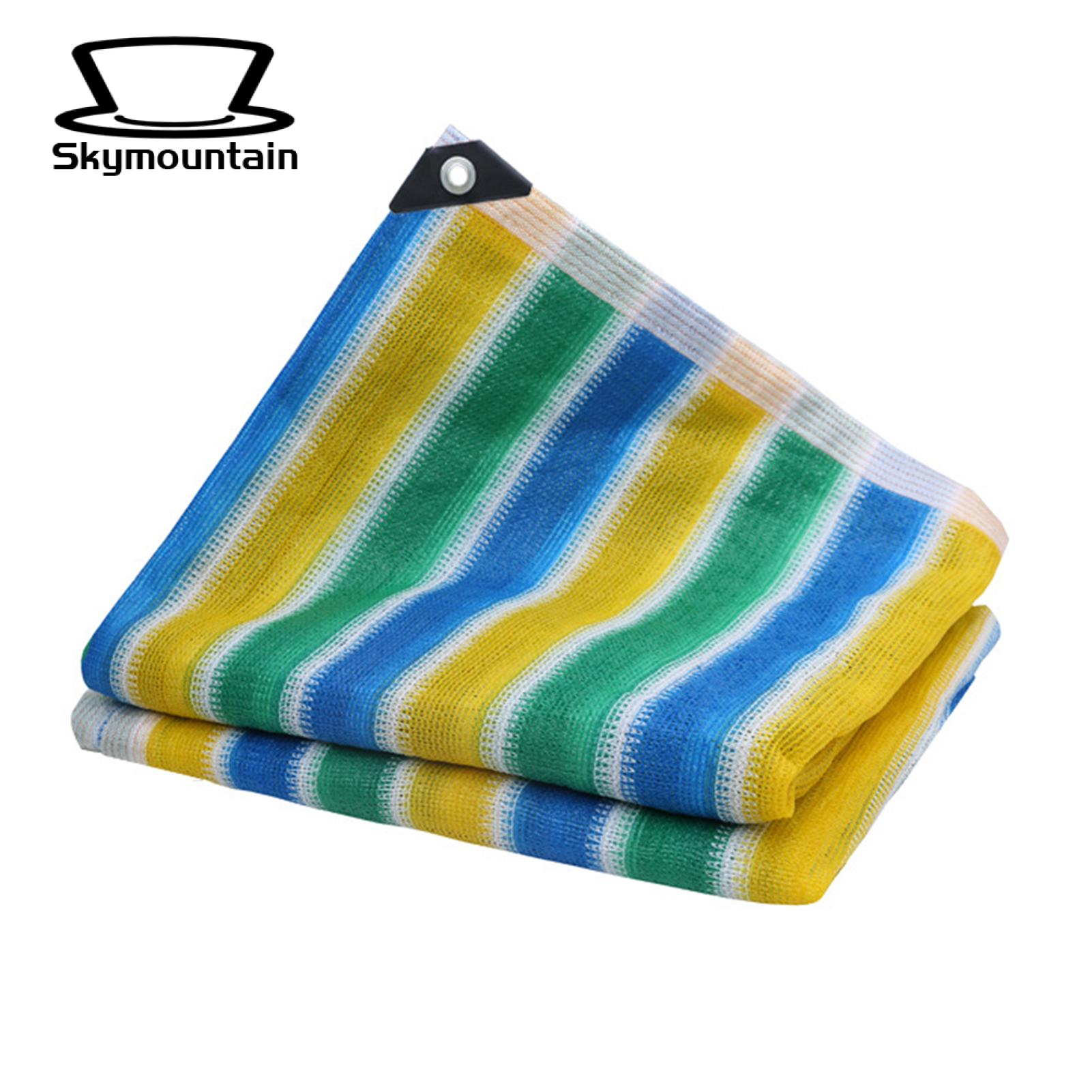 Patio Shade Cover Waterproof Uv Block Sun Shade Canopy for Swimming Pool Garden Easy Installation Anti-aging Sun Protection Awning Sunscreen Net Awning