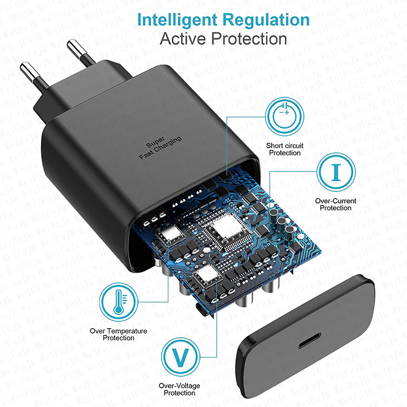 Original 45W Quick Charger For Samsung Galaxy S22 S23 S24 Ultra S21 S20 FE S10 Note 20 Plus A71 A80 Type C Fast Charging Cable. 