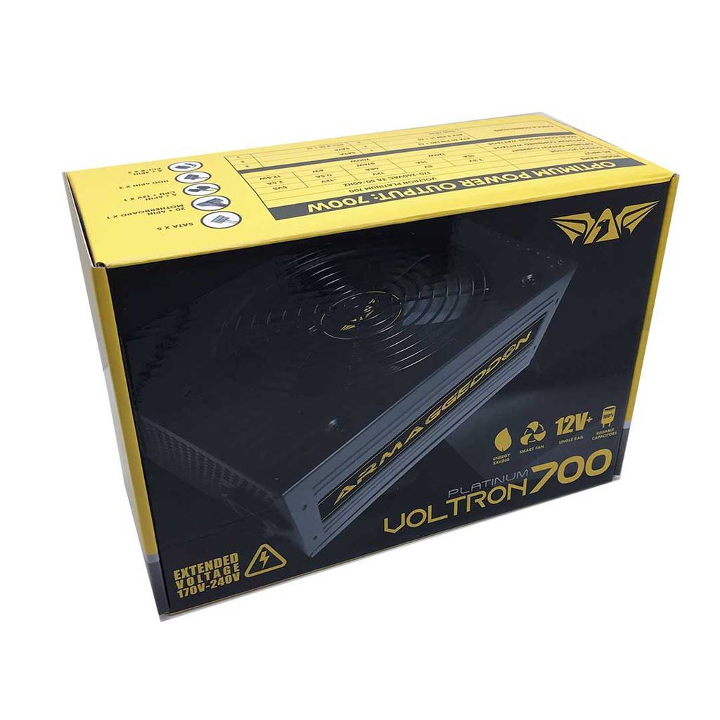 Armaggeddon Voltron Platinum Gaming 700W Power Supply | Daraz.lk