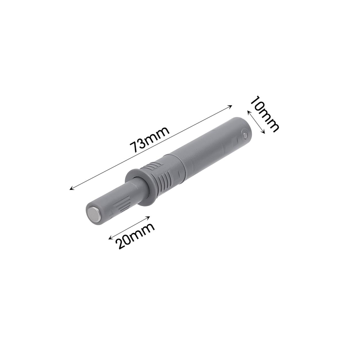 Cabinet Door Rebounder Handle-free Rebound Device Concealed Cabinet Door Rebounder Soft Quiet Closer for Furnitures Accessories