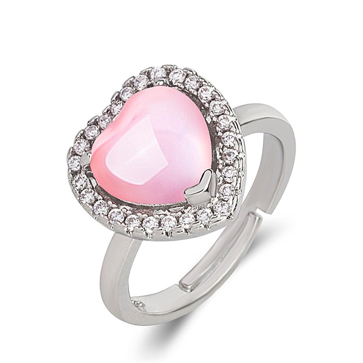 1 Piece Beautiful Pink Quartz Hand Carved Rose Flower Shaped cheapest Gemstone Made Ring/Fashion Jewellery/Rings Jewellery/Jewellery.